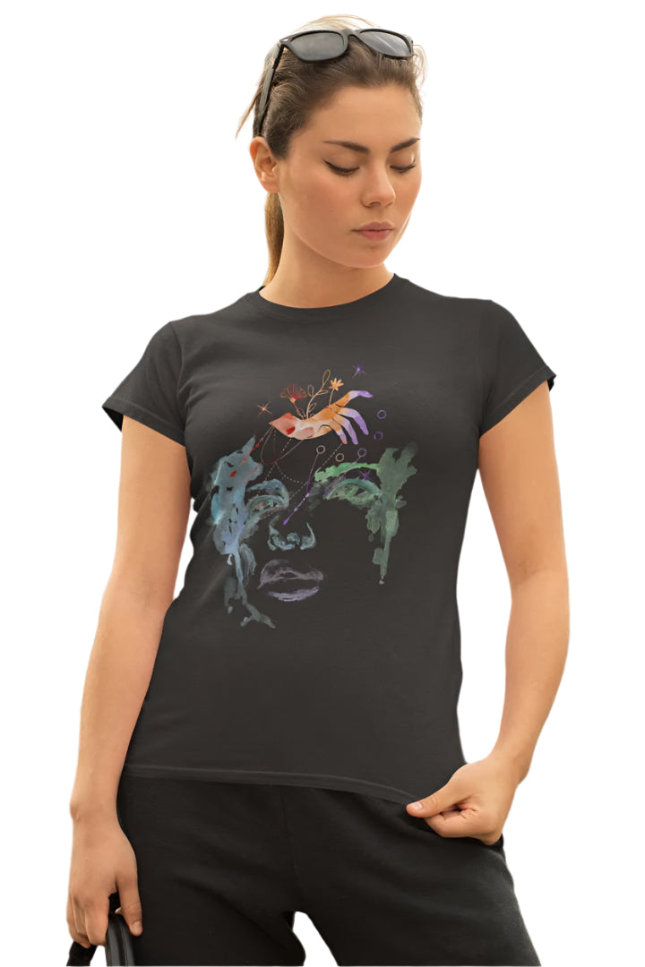 Women's Liberty T-Shirt Black by ZealforTee