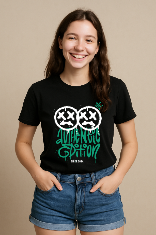 Authentic Edition T-shirt for women by ZealforTee