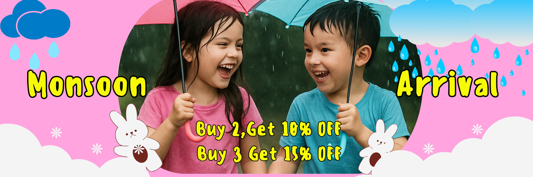 T-shirts for Kids Banner with offers by ZealforTee