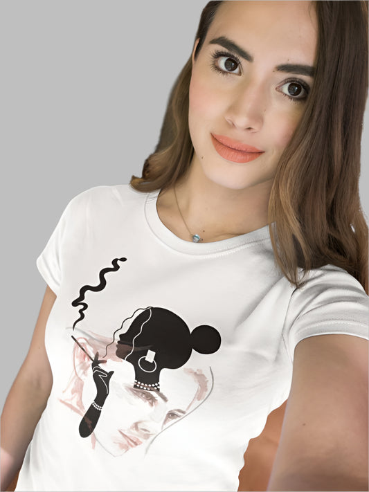 Women's Vanished Sentiments T-Shirt White by ZealforTee