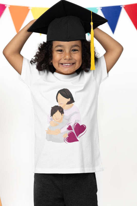 Kid's Feeling Loved Unisex T-shirt Lavender by ZealforTee