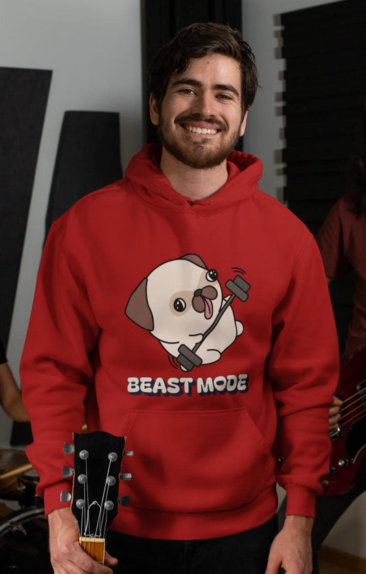 Men's Beast Mode Hoodie Sweatshirt XS by ZealforTee