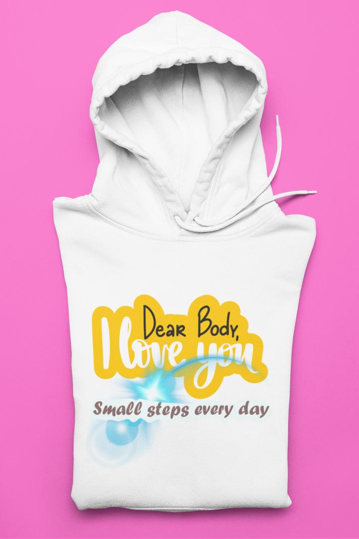 Women's Dear Body Sweatshirt Light Baby Pink by ZealforTee