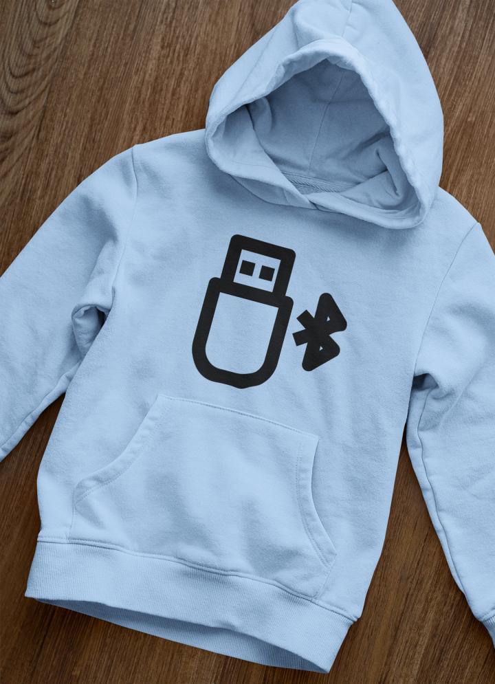 Women's Bluetooth Hoodies Red by ZealforTee