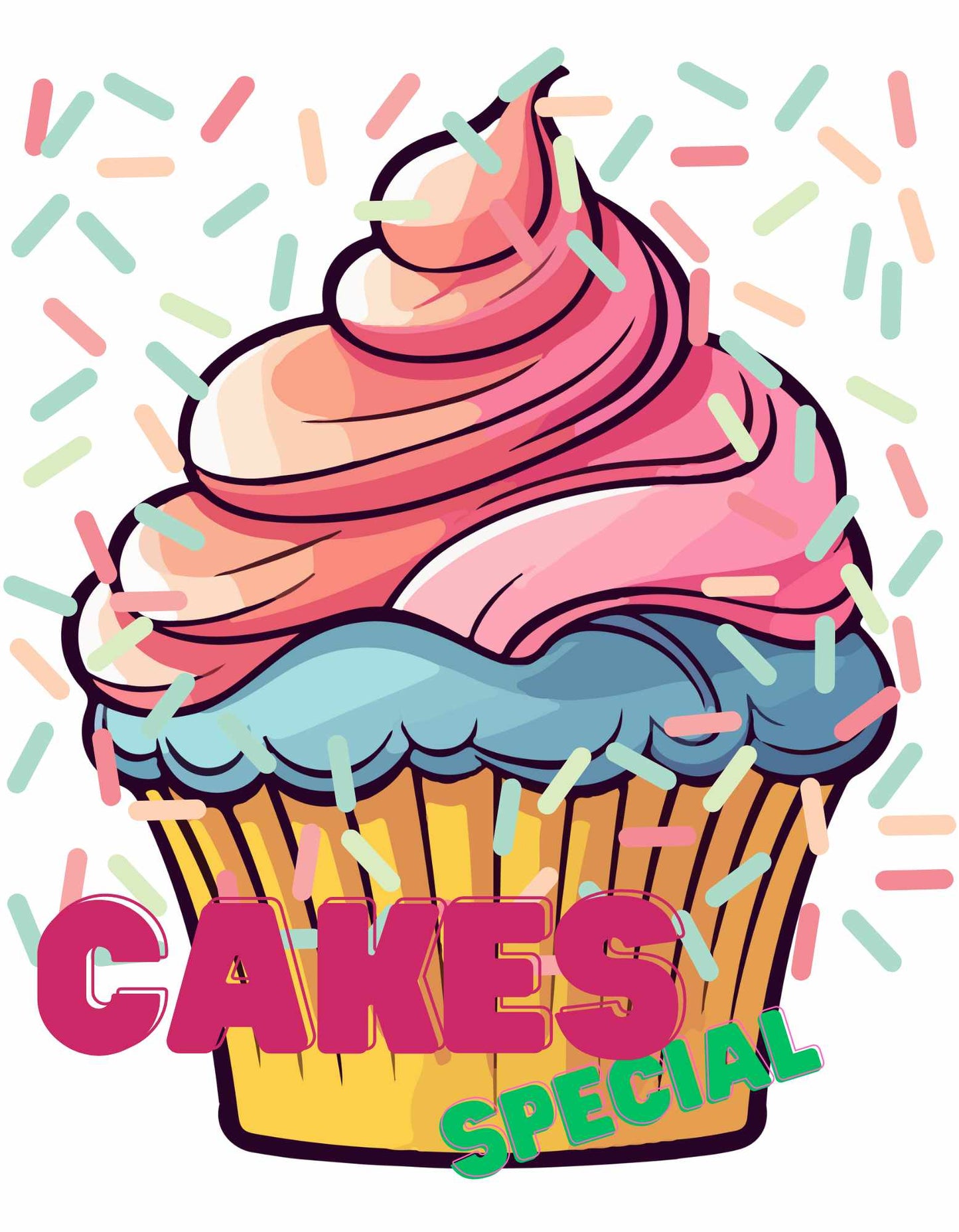 Kids Cakes and Special Unisex T-shirt Light Pink by ZealforTee