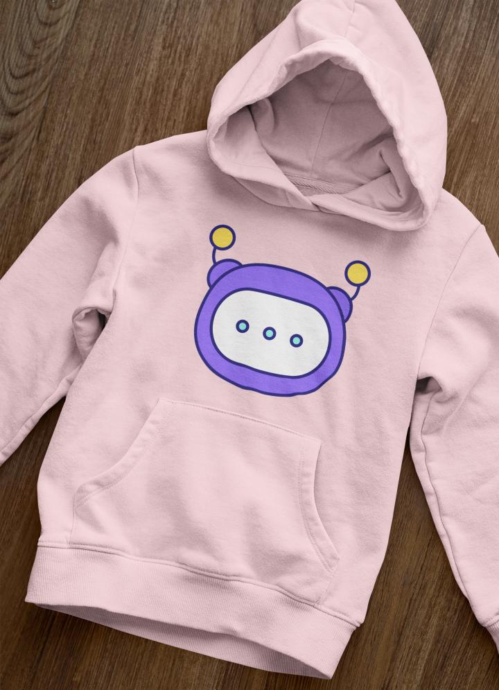 Women's Tech Chatbot Hoodies sweatshirt Lavender by ZealforTee