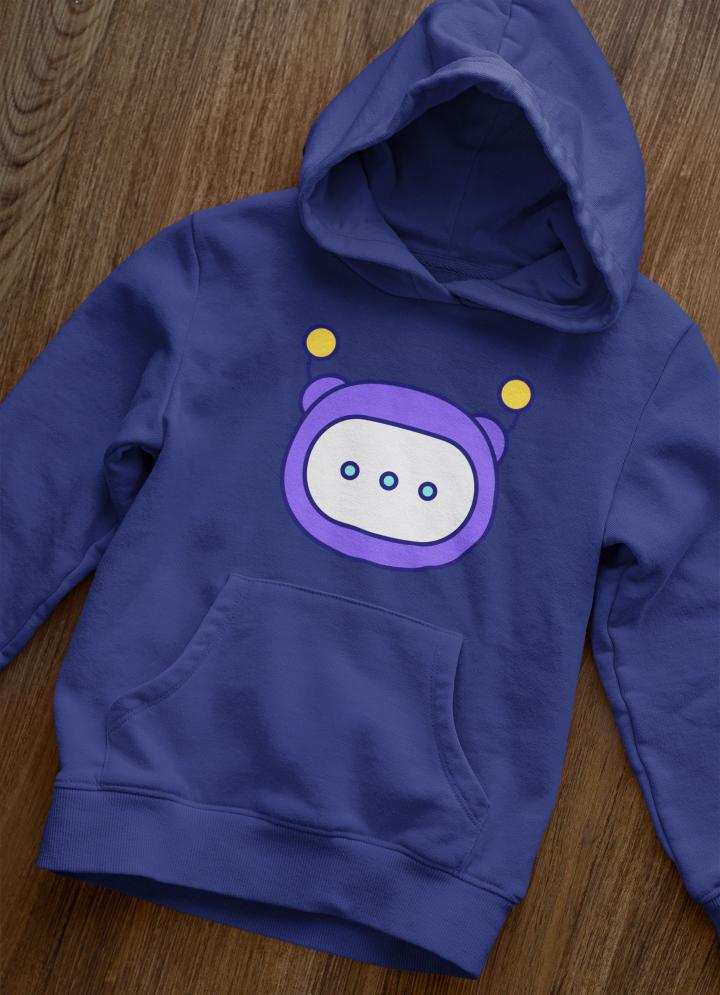 Women's Tech Chatbot Hoodies sweatshirt Royal Blue by ZealforTee