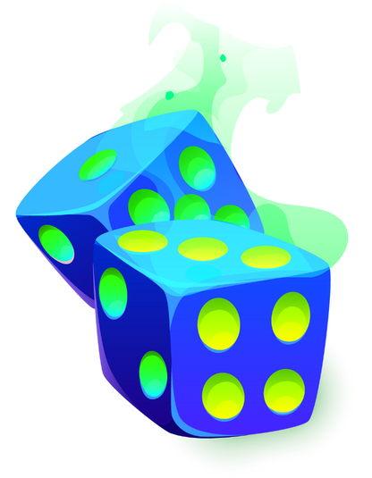 Women's Dice T-shirt White by ZealforTee