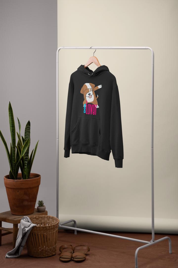 Men's Dog Lover Hoodie Sweatshirt Mint by ZealforTee