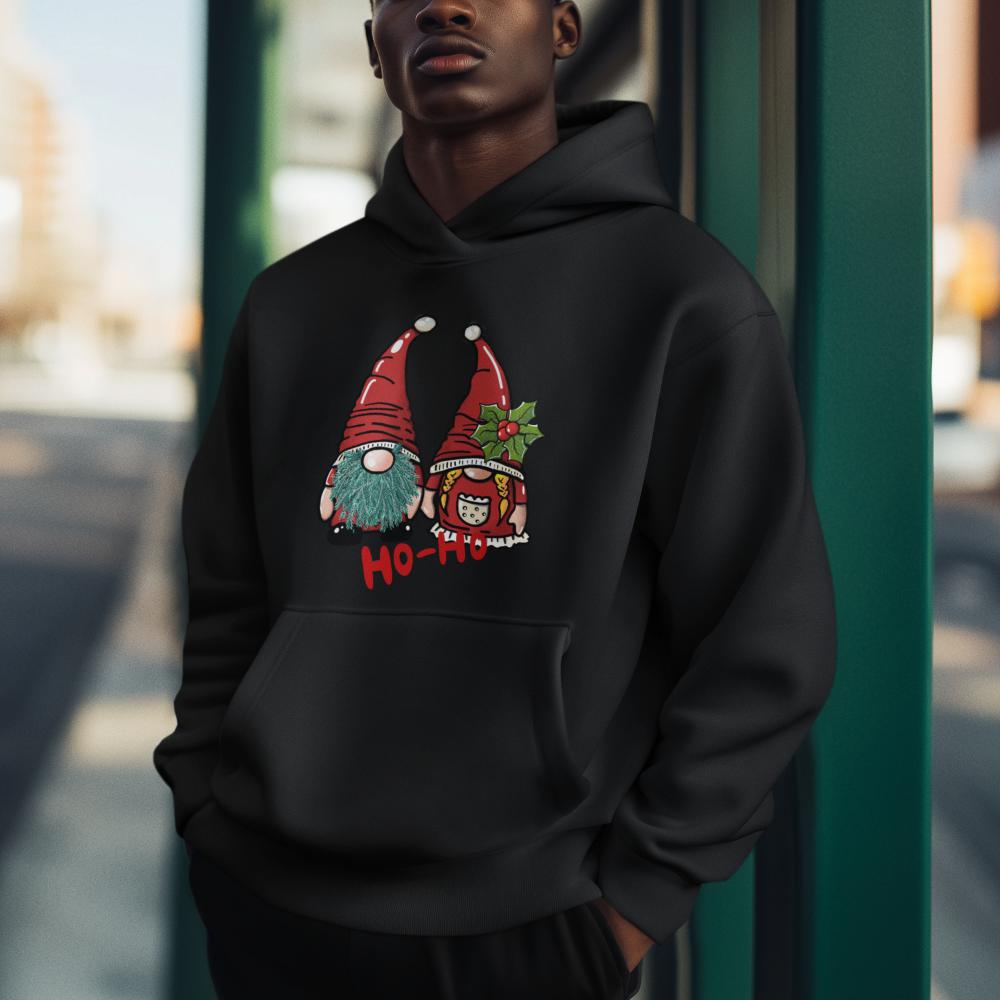 Men's Christmas Genome Hoodie Sweatshirt Maroon by ZealforTee