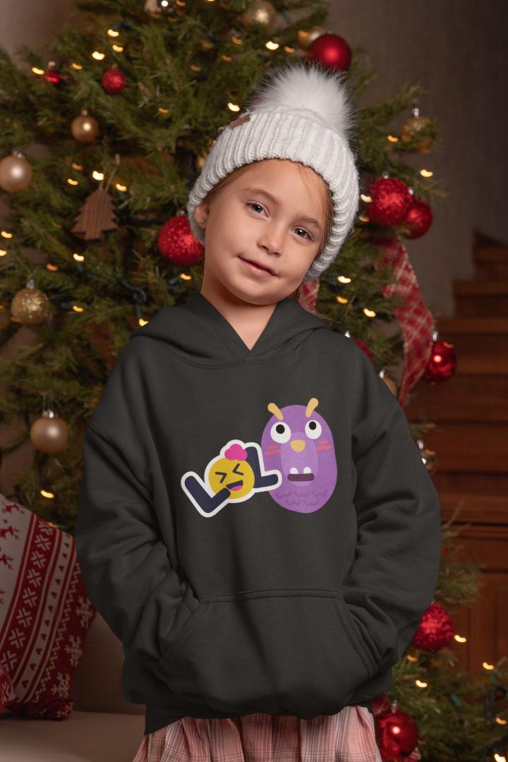 Girl's LOL Hoodie Sweatshirt Yellow by ZealforTee