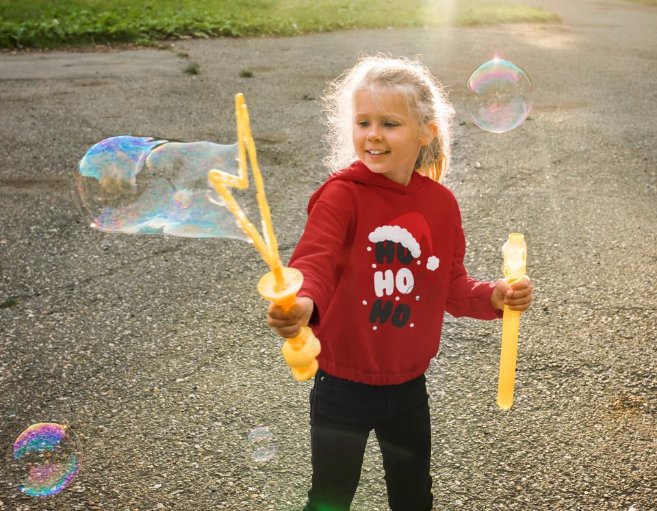 Christmas Santa Hoodie 11Yrs by ZealforTee