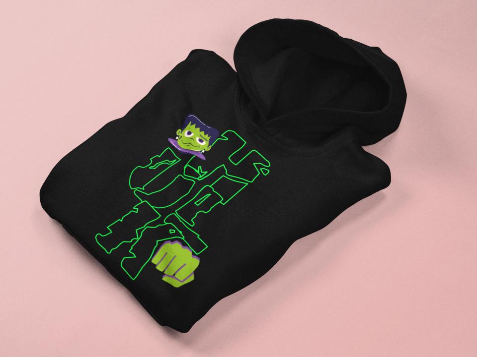 Men's Hulk Hooded Sweatshirt XS by ZealforTee
