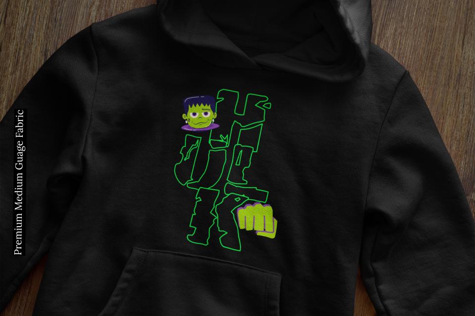 Men's Hulk Hooded Sweatshirt M by ZealforTee