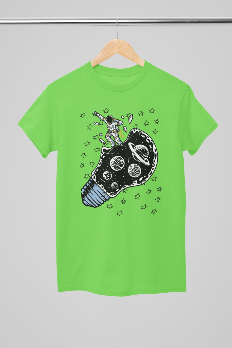 Kid's Unisex Astronaut T-shirt Sky Blue by ZealforTee