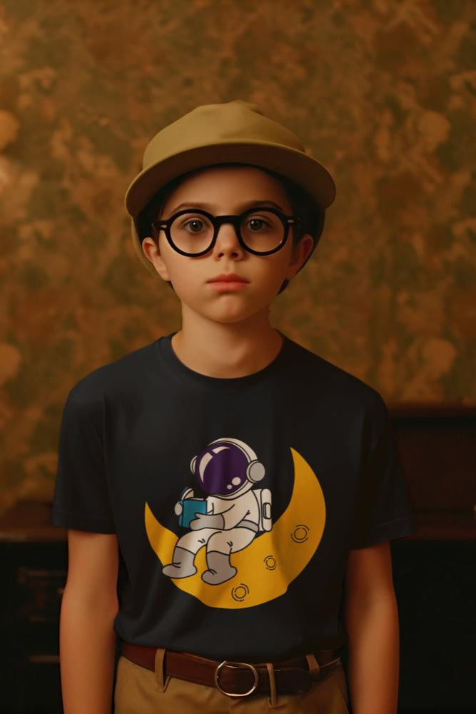 Kid's Cosmonaut Unisex T-shirt Black by ZealforTee