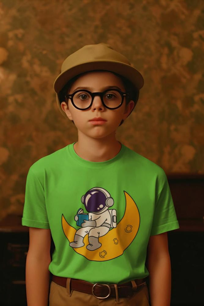 Kid's Cosmonaut Unisex T-shirt Sky Blue by ZealforTee