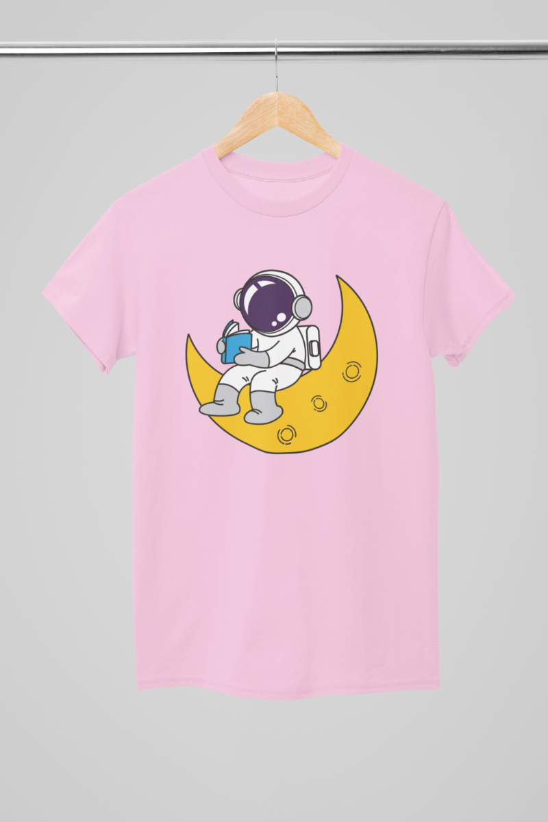 Kid's Cosmonaut Unisex T-shirt Light Pink by ZealforTee