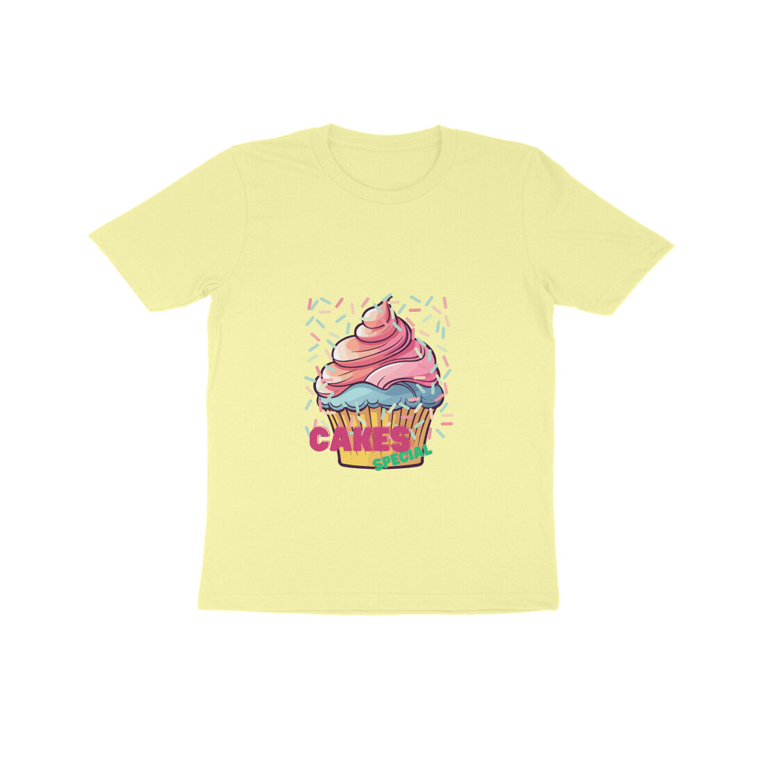 Kids Cakes and Special Unisex T-shirt Butter Yellow by ZealforTee