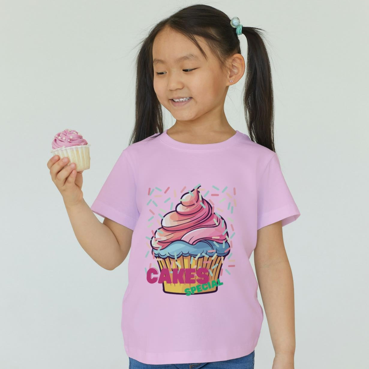Kids Cakes and Special Unisex T-shirt Black by ZealforTee