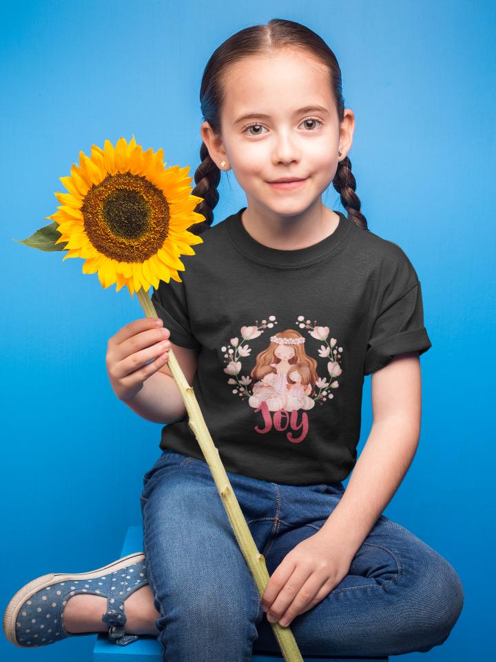 Kid's Mama Joy Unisex T-shirt SkyBlue by ZealforTee