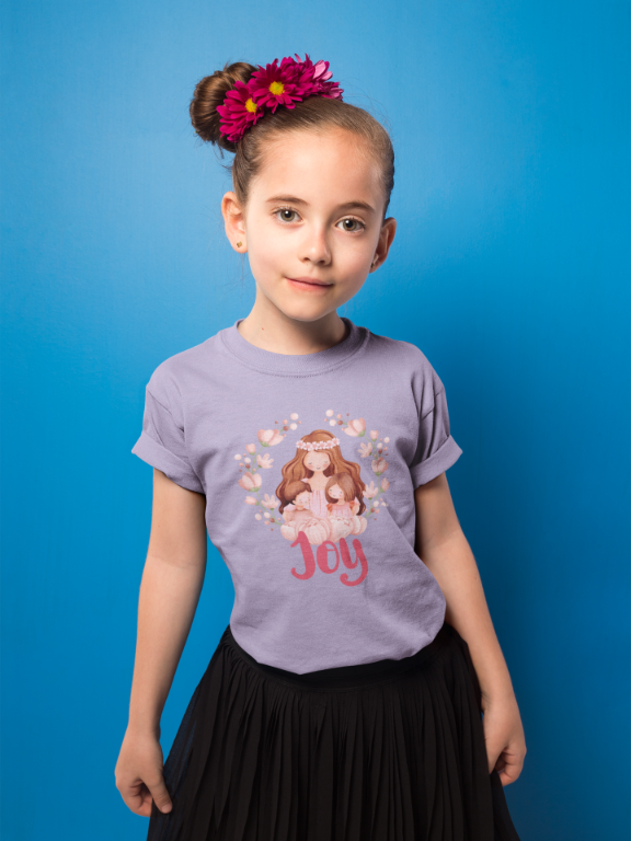 Kid's Mama Joy Unisex T-shirt White by ZealforTee