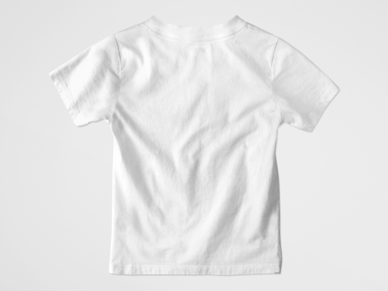 Kids Baby Croc Unisex Tshirt White by ZealforTee