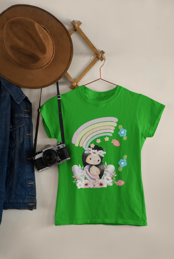 Kid's Mom Along Tiara Unisex T-shirt New Yellow by ZealforTee