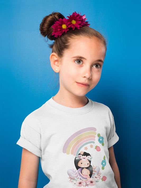 Kid's Mom Along Tiara Unisex T-shirt Flag Green by ZealforTee