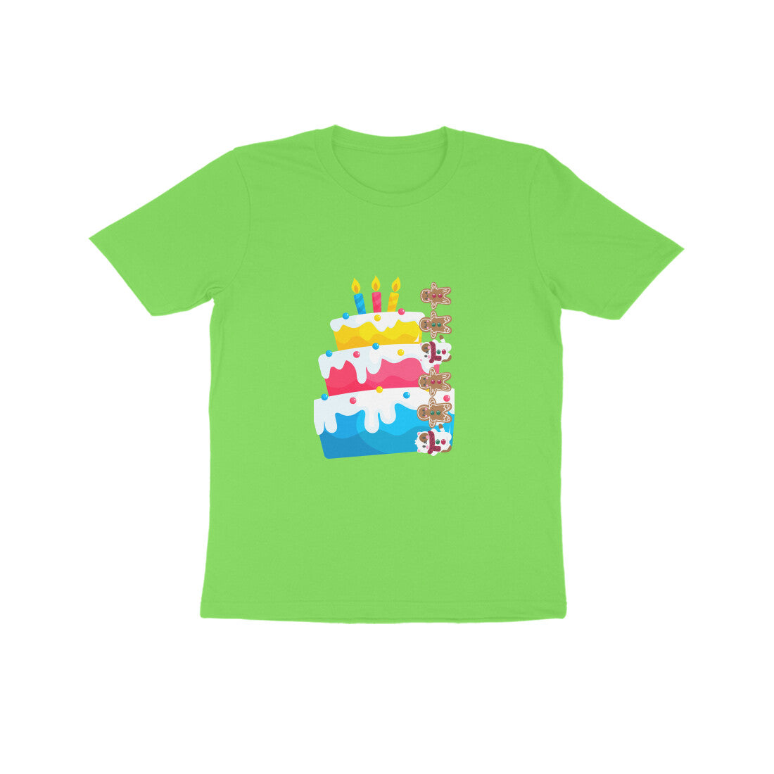 Kid's Cakes and Ginger Bread Unisex T-shirt Black by ZealforTee