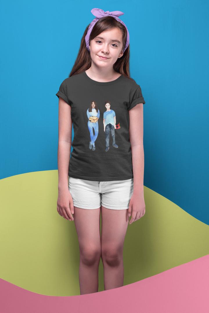 Kid's Scholar Unisex T-shirt SkyBlue by ZealforTee