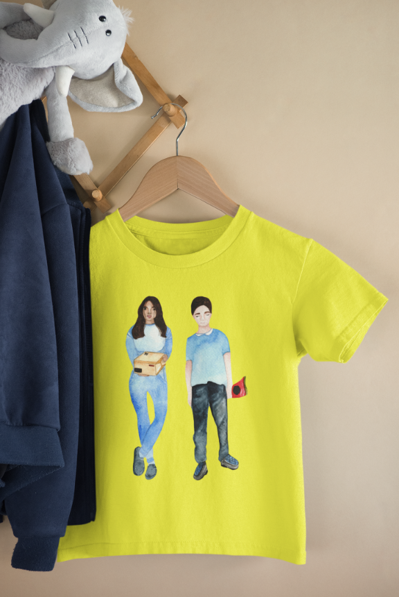 Kid's Scholar Unisex T-shirt SkyBlue by ZealforTee