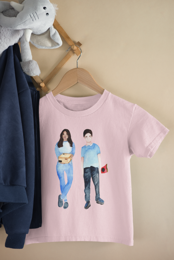 Kid's Scholar Unisex T-shirt Lavender by ZealforTee