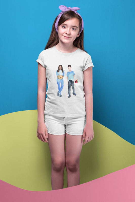 Kid's Scholar Unisex T-shirt White by ZealforTee