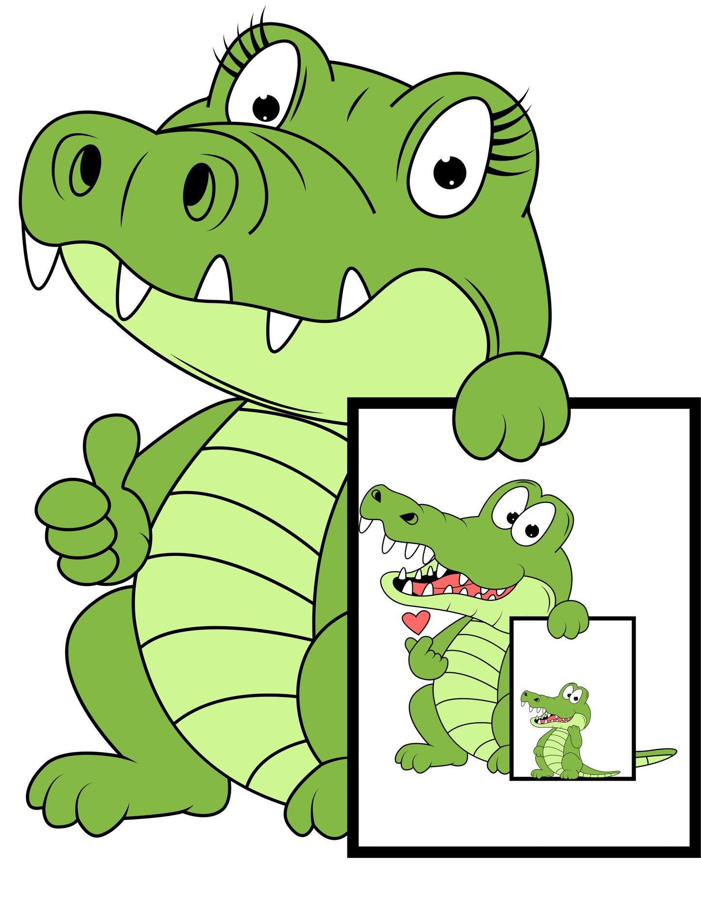 Kids Baby Croc Unisex Tshirt Iris Lavender by ZealforTee