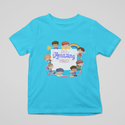 Kid's Amazing Things Unisex T-shirt Red by ZealforTee