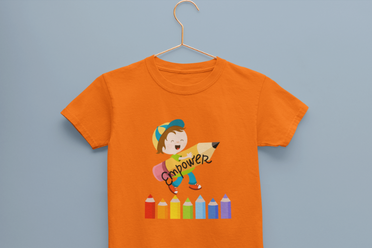 Kid's Empowerment Unisex T-shirt Black by ZealforTee