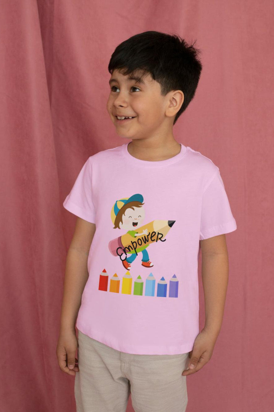 Kid's Empowerment Unisex T-shirt Liril Green by ZealforTee