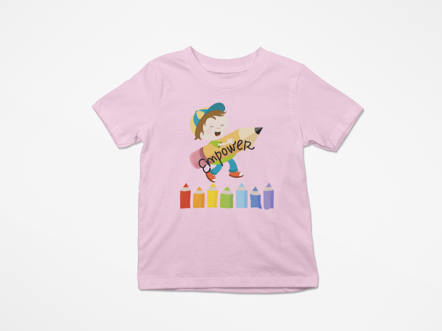 Kid's Empowerment Unisex T-shirt Liril Green by ZealforTee