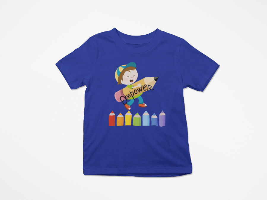 Kid's Empowerment Unisex T-shirt Red by ZealforTee