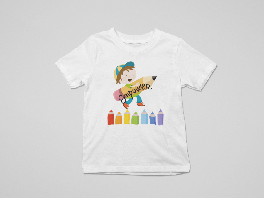 Kid's Empowerment Unisex T-shirt White by ZealforTee
