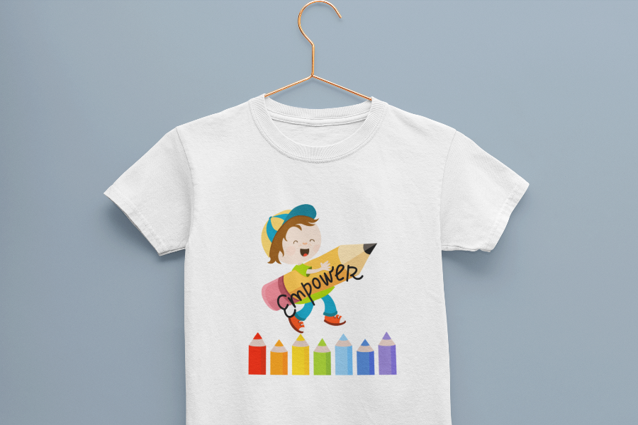 Kid's Empowerment Unisex T-shirt White by ZealforTee