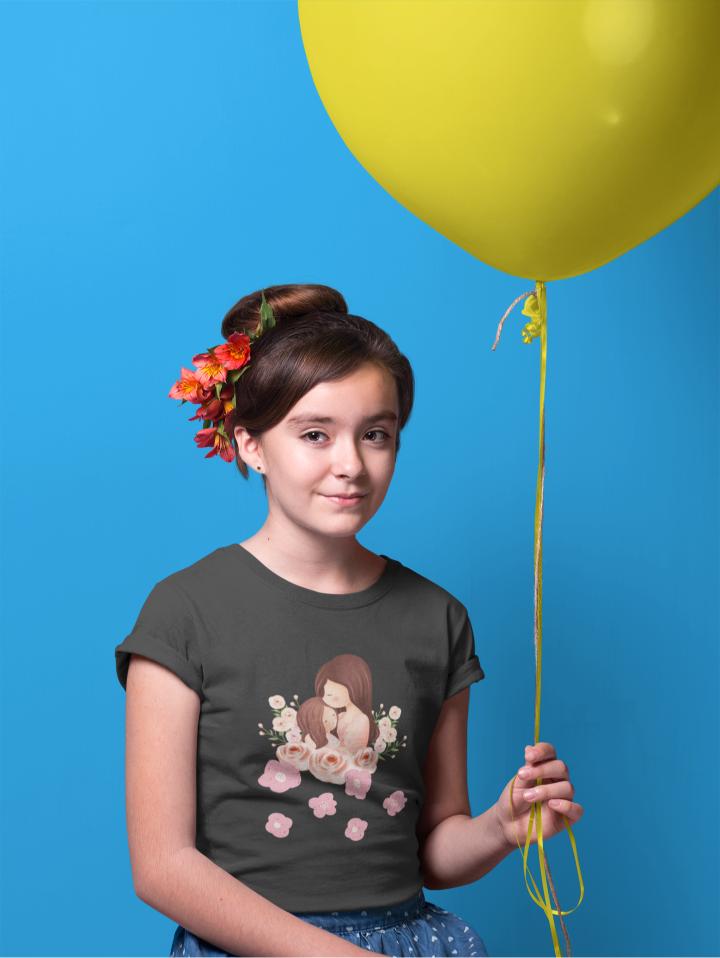 Kid's Sentiments Unisex T-shirt Light Baby Pink by ZealforTee