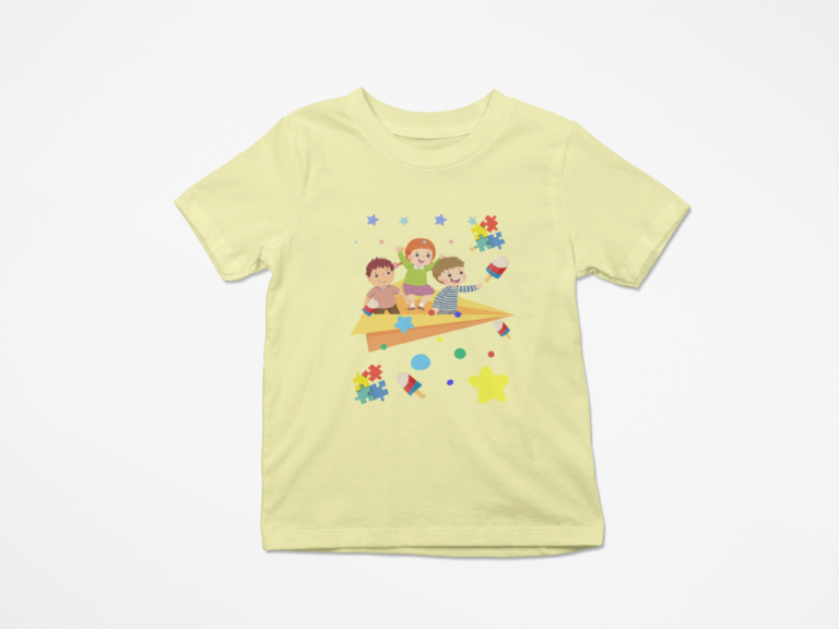 Kid's Paper Plane Unisex T-shirt Light Pink by ZealforTee