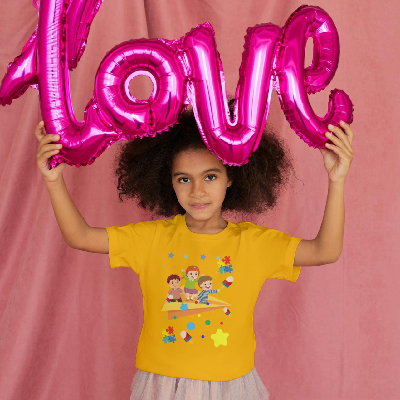 Kid's Paper Plane Unisex T-shirt Orange by ZealforTee