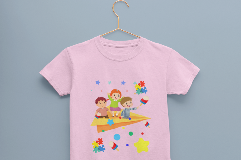 Kid's Paper Plane Unisex T-shirt Butter Yellow by ZealforTee