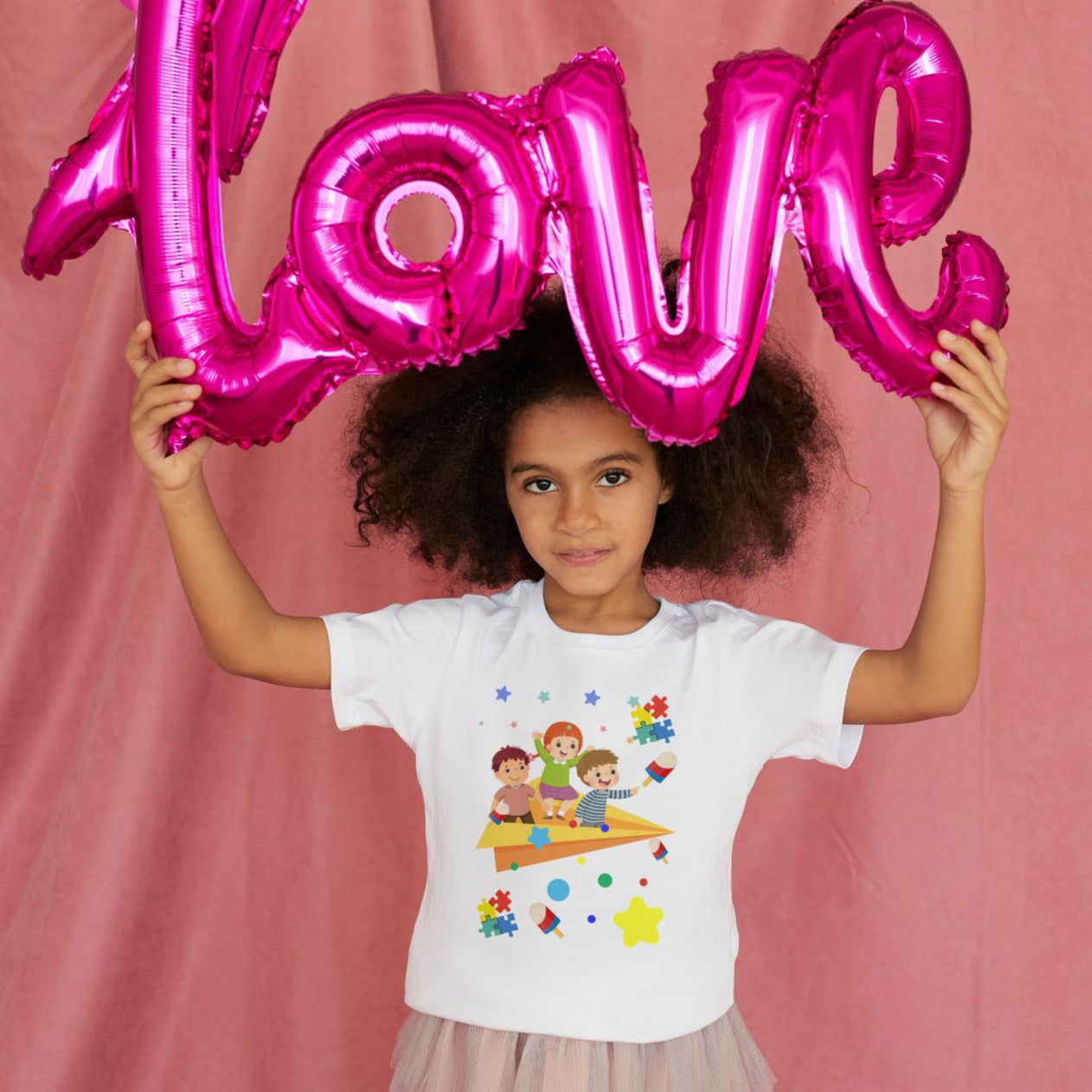 Kid's Paper Plane Unisex T-shirt White by ZealforTee