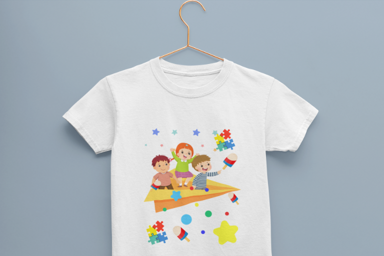Kid's Paper Plane Unisex T-shirt White by ZealforTee