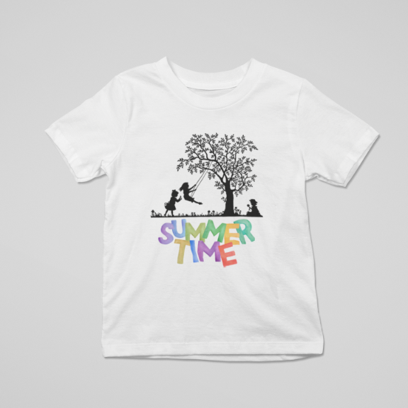 Kid's Summer Time Unisex T-shirt Liril Green by ZealforTee