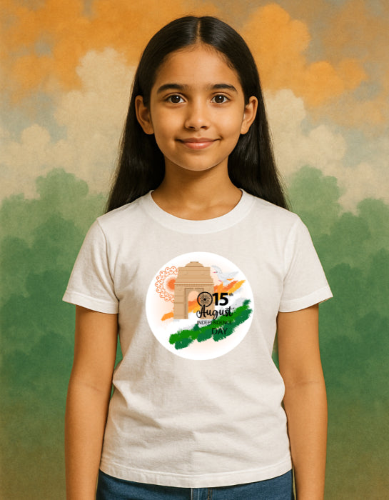 Republic Day Kids T-shirt by ZealforTee